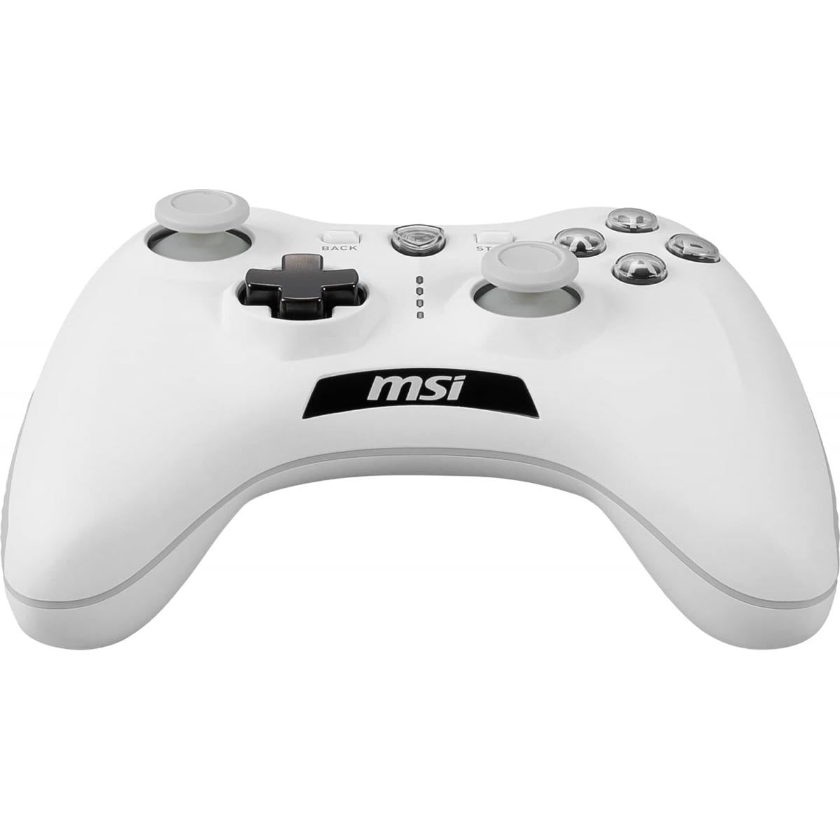 MSI Force GC30V2 Wireless Rechargeable Battery , Dual Vibration Motors, Dual Connection Modes, Gaming Controller MSI Force GC30V2 Wireless Rechargeable Battery , Dual Vibration Motors, Dual Connection Modes, Gaming Controller